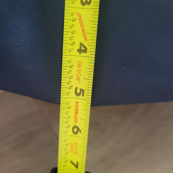 Puerto Rico Themed Navy Tote Bag W/ Fish & Sailboat Print + Removable Pouch 18" - Picture 5 of 6